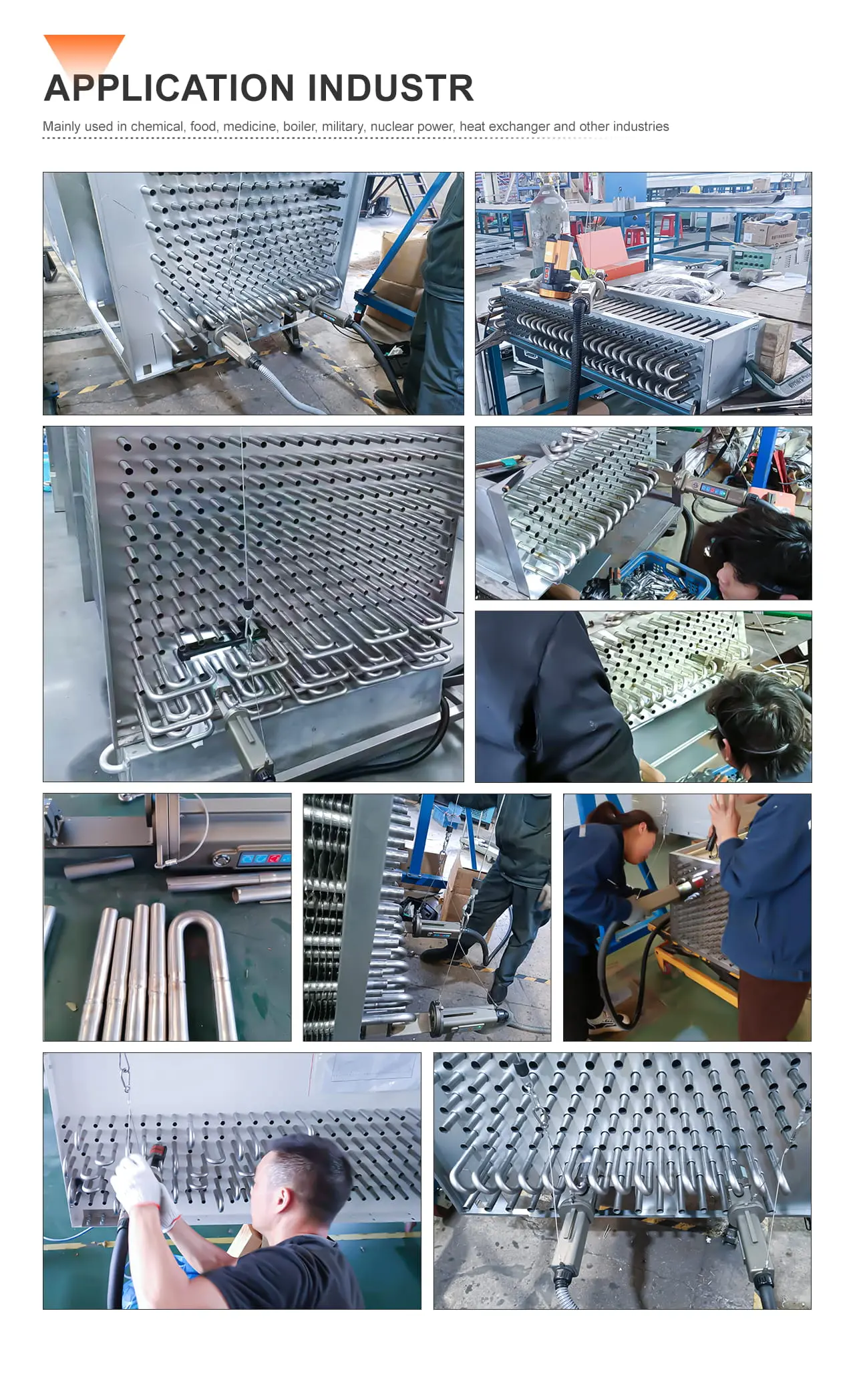 Heat Exchanger Enclosed Welding Head